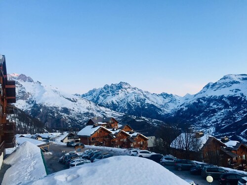 Appartement 6 couchages Pieds des pistes, vue vallée Puy saint Vincent