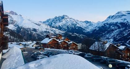 Appartement 6 couchages Pieds des pistes, vue vallée Puy saint Vincent