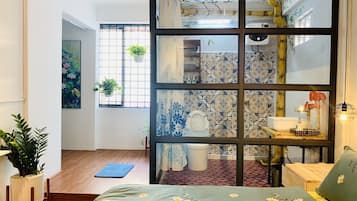 2 chambres, bureau, fer et planche à repasser, Wi-Fi gratuit