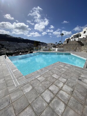 Pool - Cozy Apartment in the center of Puerto Rico a few steps from the sea (Puerto Rico de Gran Canaria)