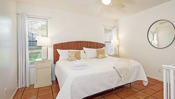 4 soveværelser, skrivebord, strygejern/strygebræt, weekendseng