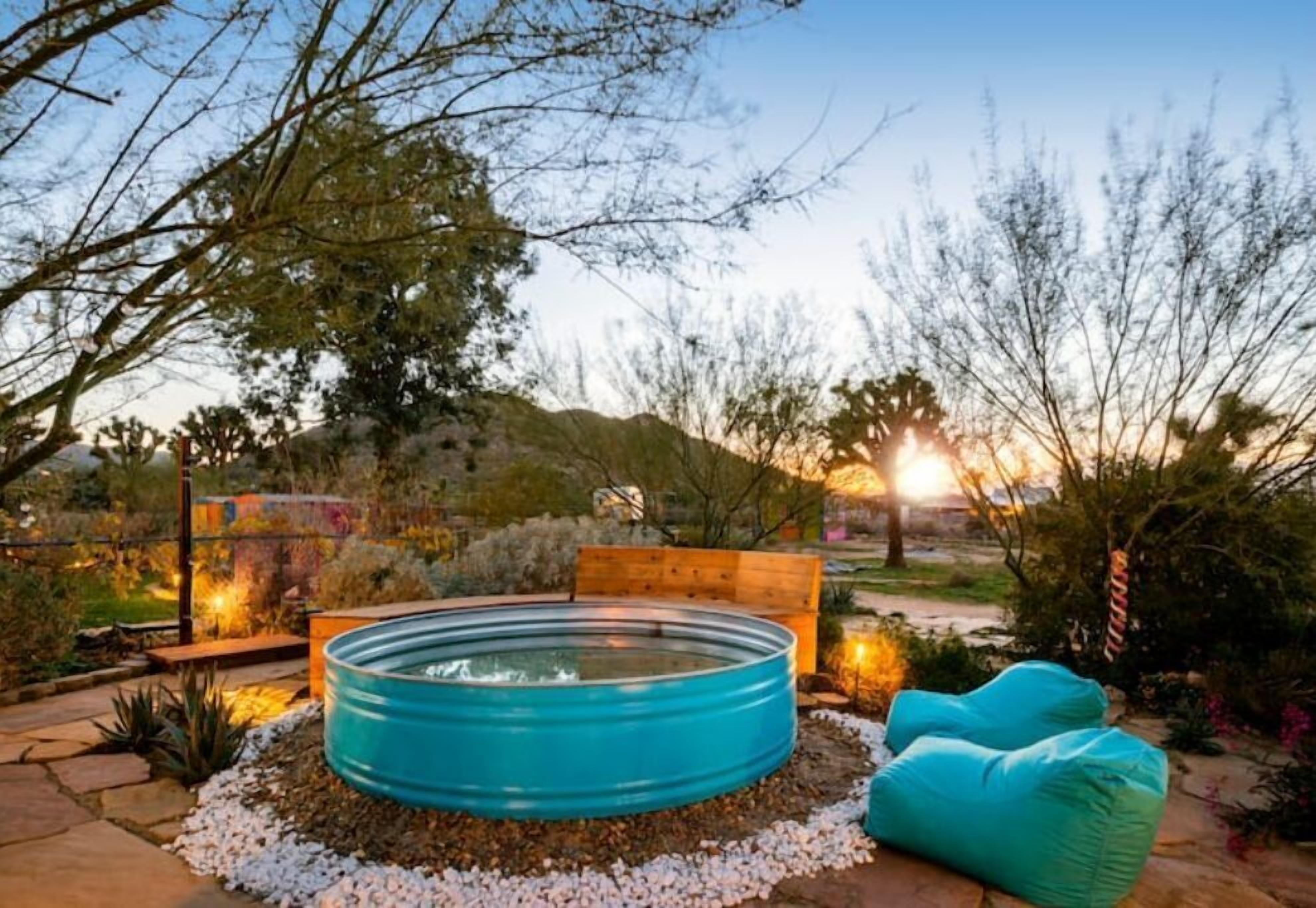 Dreamy Oasis w/ Cowboy Pool and Lush Desert Garden
