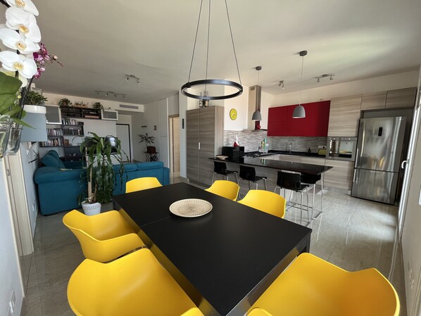 Interior - Contemporary apartment in the beating heart of Bologna with amazing skyline view (Bologna)