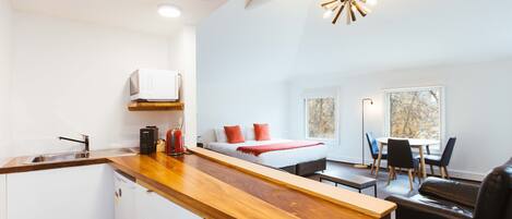 Strykejern/-brett, wi-fi (inkludert) og sengetøy