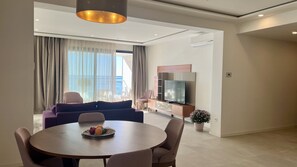 Panoramic Apartment | Living area - Sunraf Luxe Apartments (Becici)