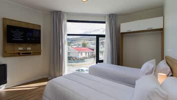 Wifi gratis y ropa de cama