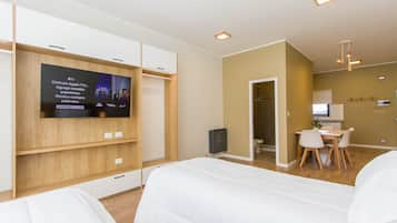 Wifi gratis y ropa de cama