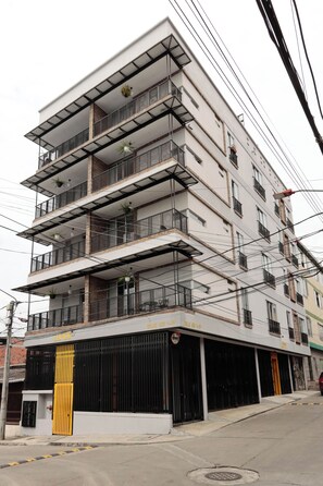 1 bedroom, bed sheets - WAIKI Apartaestudio Amoblados (Ibagué)