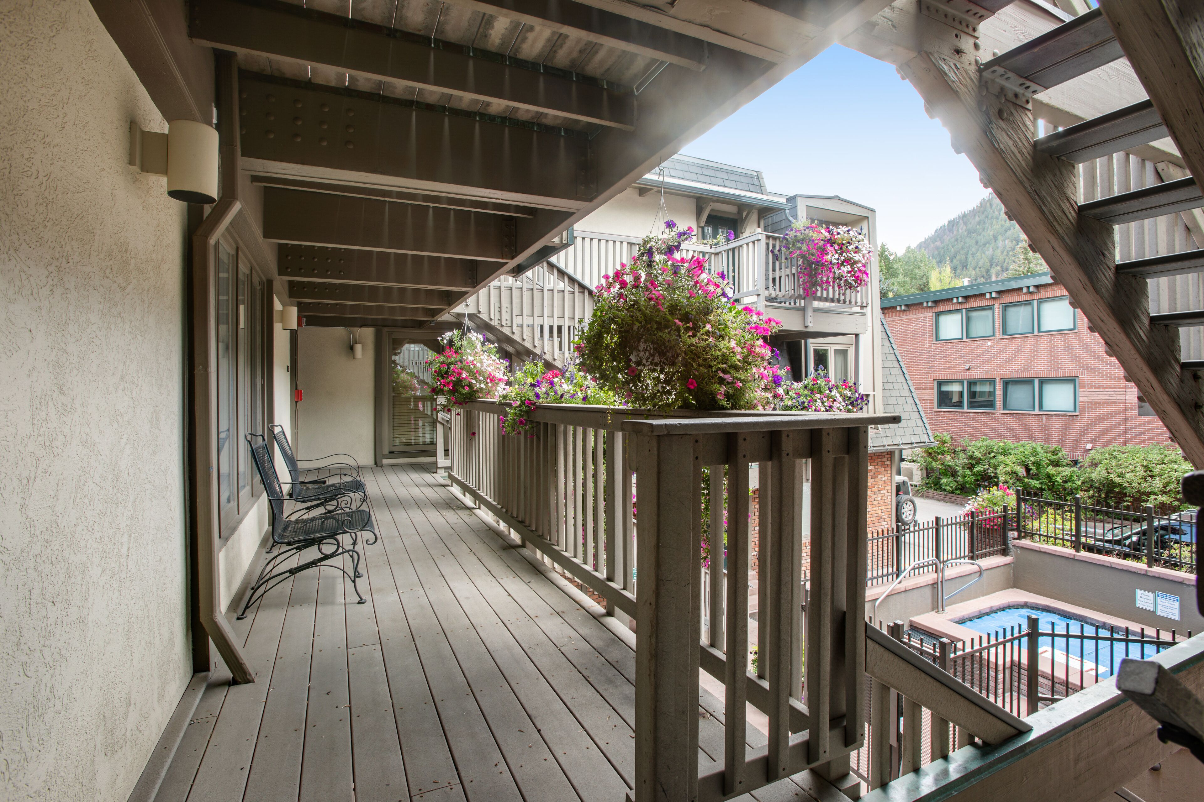 Bain à remous extérieur