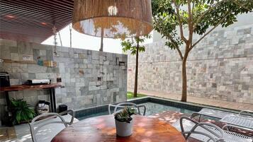 Apartamento | Opções para refeição ao ar livre