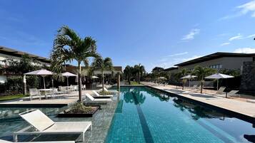 Apartment | Pool | Indoor pool, outdoor pool, open 8:00 AM to 8:00 PM, pool umbrellas