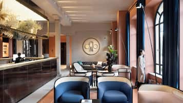 Sala de estar en el lobby