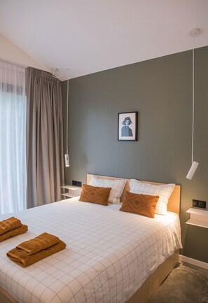 Tweepersoonskamer | Geluiddichte muren, gratis wifi