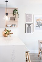 Condo | Private kitchen | Full-size fridge, microwave, oven, stovetop
