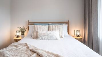 Leilighet | 2 soverom, strykejern/-brett, wi-fi (inkludert) og sengetøy