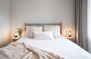 Leilighet | 2 soverom, strykejern/-brett, wi-fi (inkludert) og sengetøy