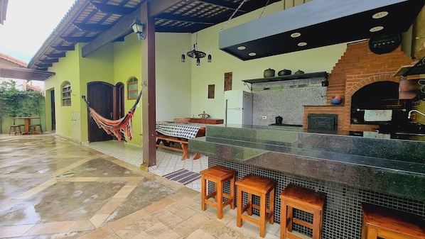 Enceinte de l’hébergement