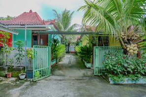 Fassade der Unterkunft