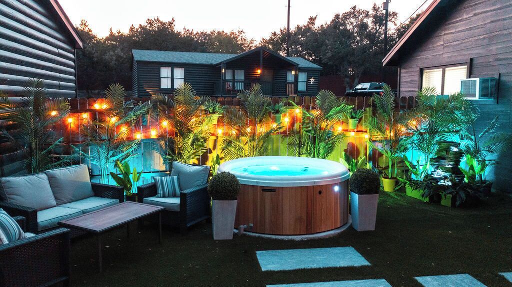 Bain à remous privé