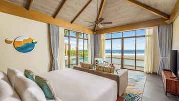 Villa, 5 habitaciones, alberca privada, vista a la playa | Vista a la playa o el mar