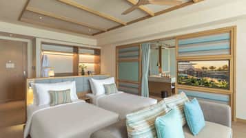 3 bedrooms, minibar, in-room safe, desk