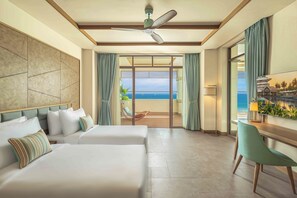 Premium Suite, 2 Bedrooms, Ocean View | Minibar, in-room safe, desk, blackout drapes - Fusion Resort & Villas Da Nang (Da Nang)