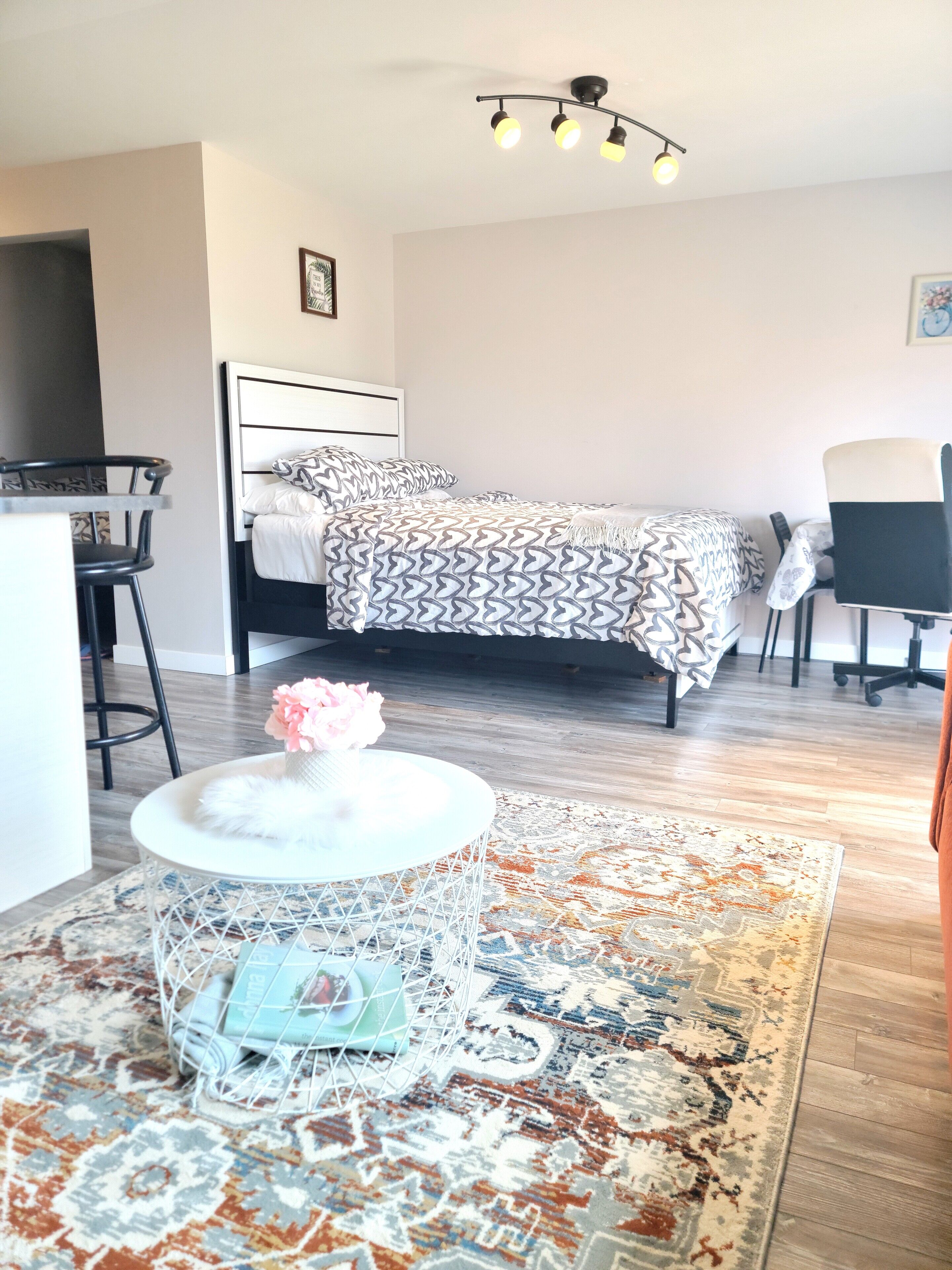 1 غرفة نوم ومكتب وواي فاي