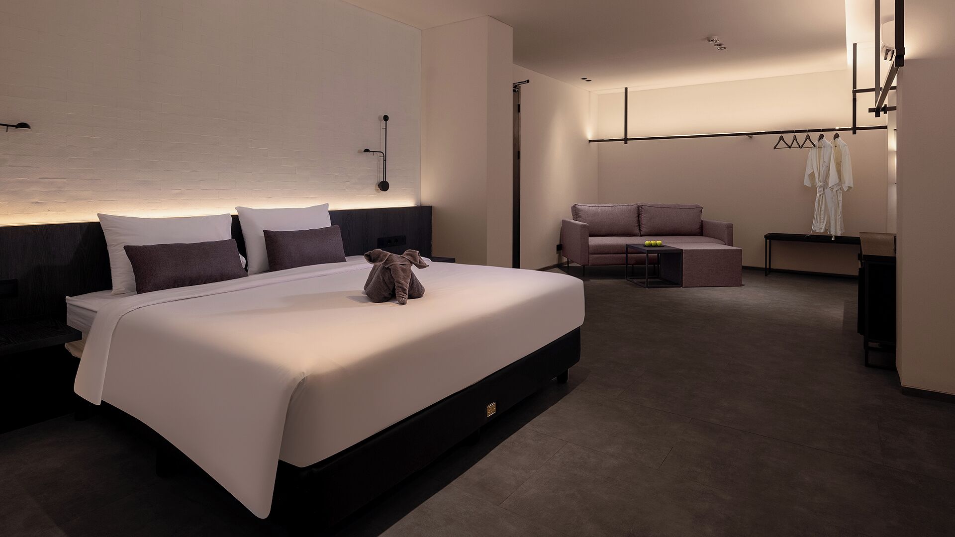 Desk, soundproofing, bed sheets