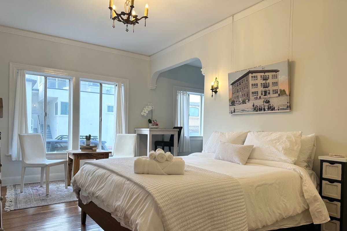 Studio | 2 bedrooms, down comforters, individually decorated