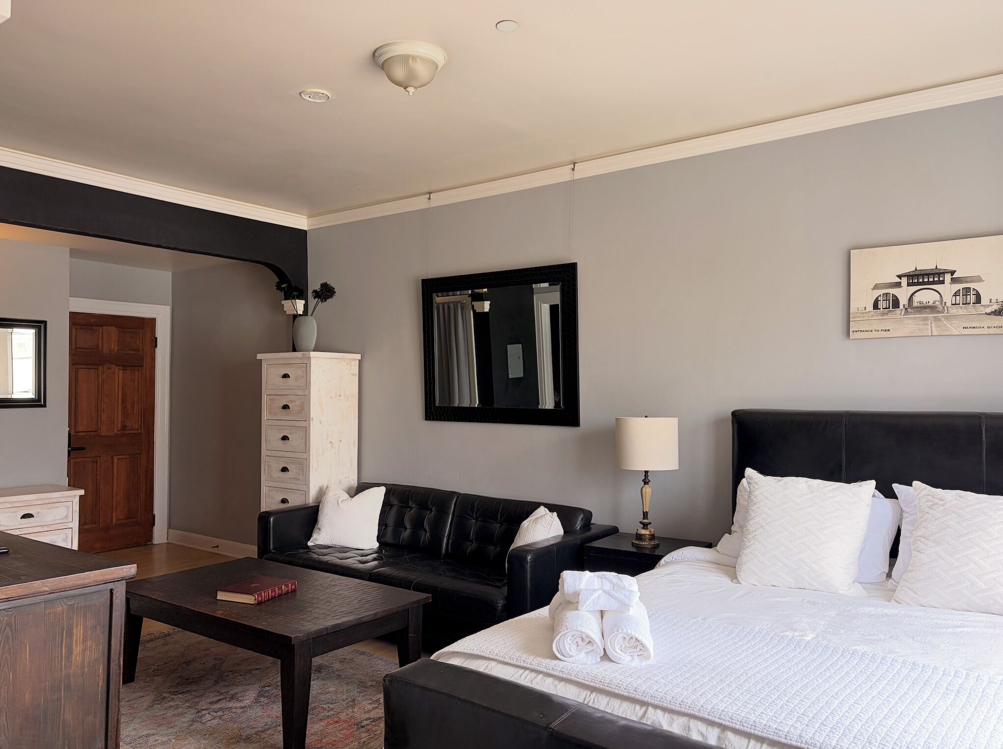 Large Studio | เครื่องนอนระดับพรีเมียม, ผ้านวมขนเป็ด, ห้องพักตกแต่งอย่างมีเอกลักษณ์