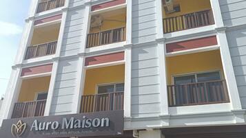 Fassade der Unterkunft