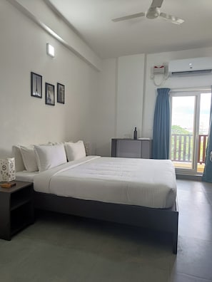 Premium-Studio, Balkon, Stadtblick