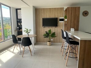 Apartamento panorâmico | Opções para refeição