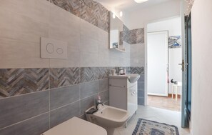 Shower, hair dryer