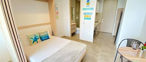 Appartement | 1 chambre, décor unique, ameublement unique, accÚs au Wi-Fi (inclus)
