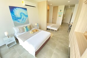 1 habitación, decoración personalizada y muebles diferentes