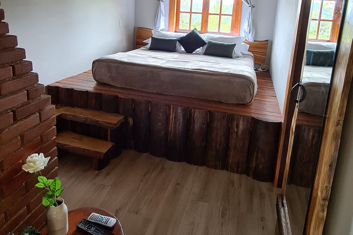 Chambre classique, 1 chambre, vue sur la montagne | Accès au Wi-Fi (inclus), décor unique, ameublement unique