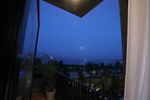 Blick von der Unterkunft