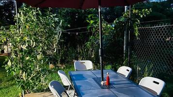 Opções para refeição ao ar livre