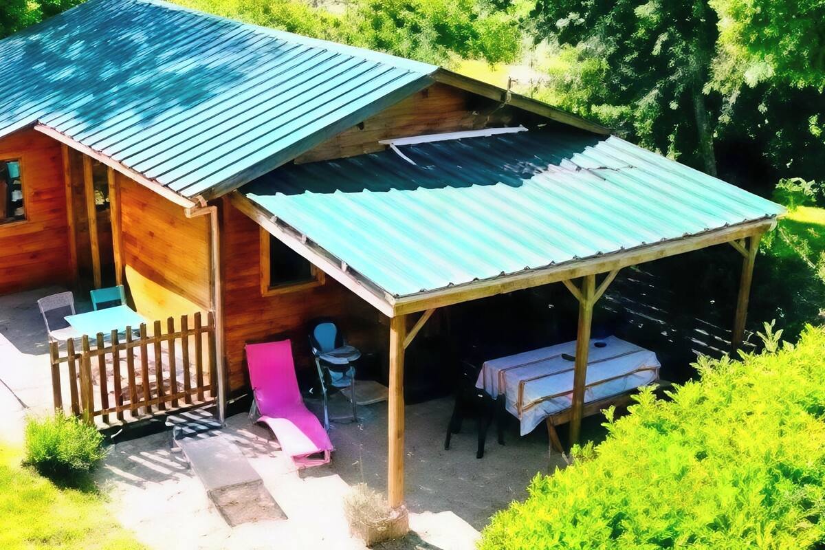 Chalet Romantique | Terrasse/Patio