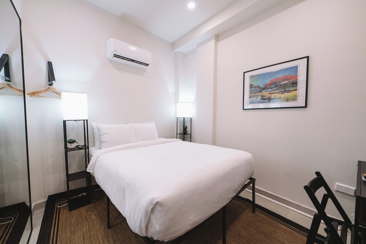 First Floor Budget Queen | 1 slaapkamer, lakens van Egyptisch katoen, luxe beddengoed