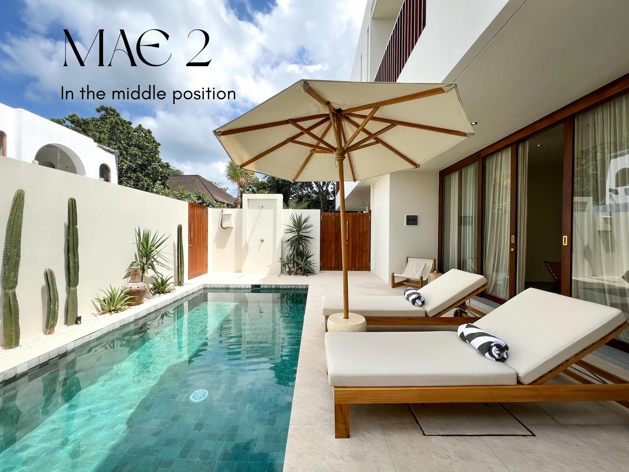 Villa, bassengutsikt | 1 soverom, sengetøy i egyptisk bomull og sengetøy av topp kvalitet