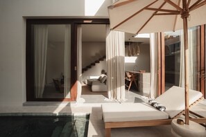 Vila, 1 kamar tidur | 1 kamar tidur, seprai katun Mesir, seprai premium, dan brankas