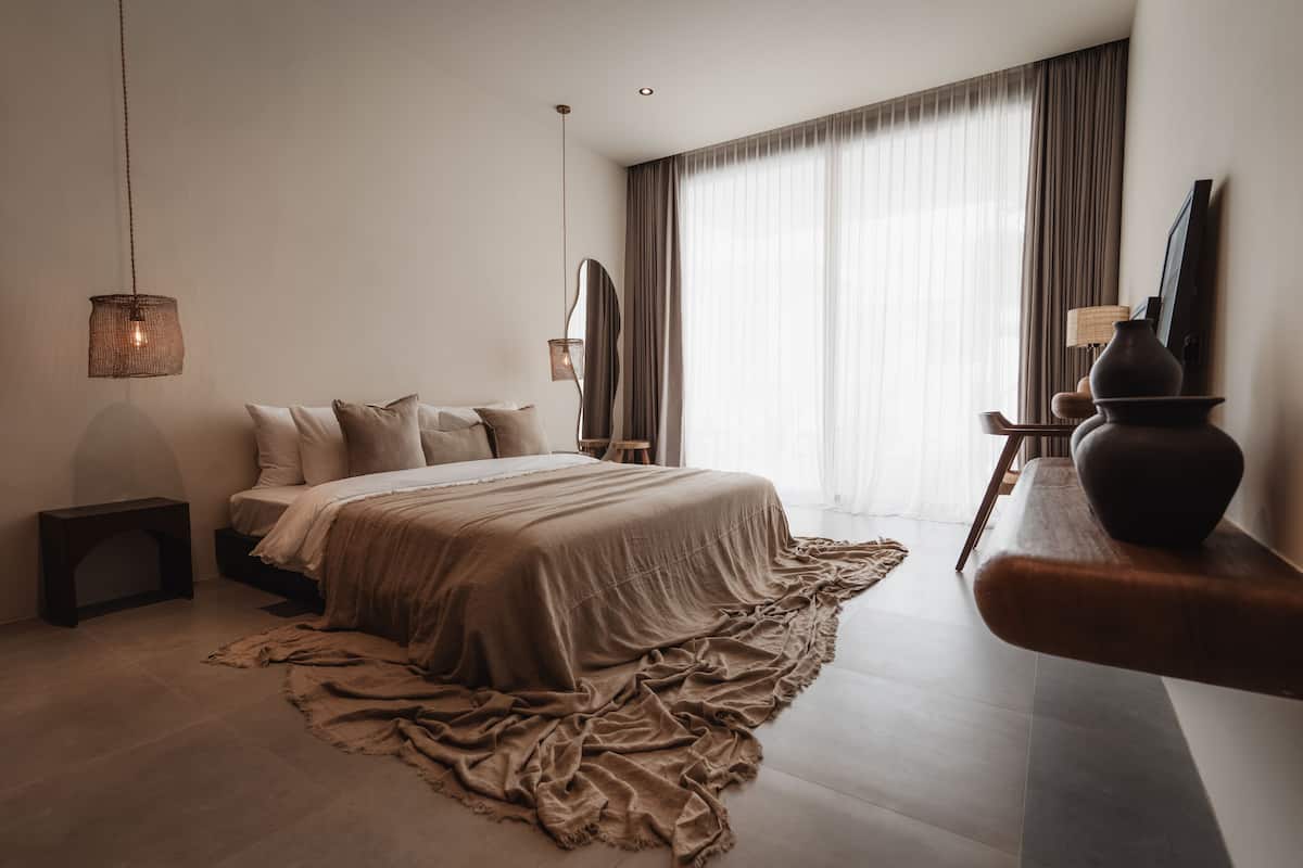 Villa, 1 Bedroom | 1 bedroom, Egyptian cotton sheets, premium bedding, in-room safe