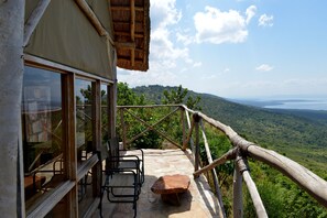 Terrace/patio - Akagera Rhino Lodge (Kabare)
