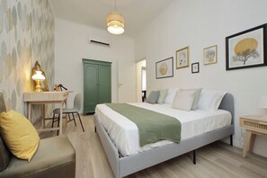 Basic-Apartment | Daunenbettdecken, Schreibtisch, Bügeleisen/Bügelbrett, kostenloses WLAN