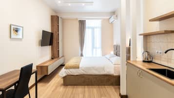 1 chambre, bureau, chambres insonorisées, Wi-Fi gratuit