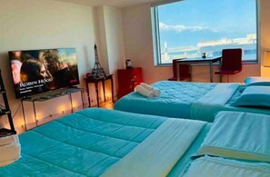 2 soveværelser, pengeskab på værelset, strygejern/strygebræt, Wi-Fi