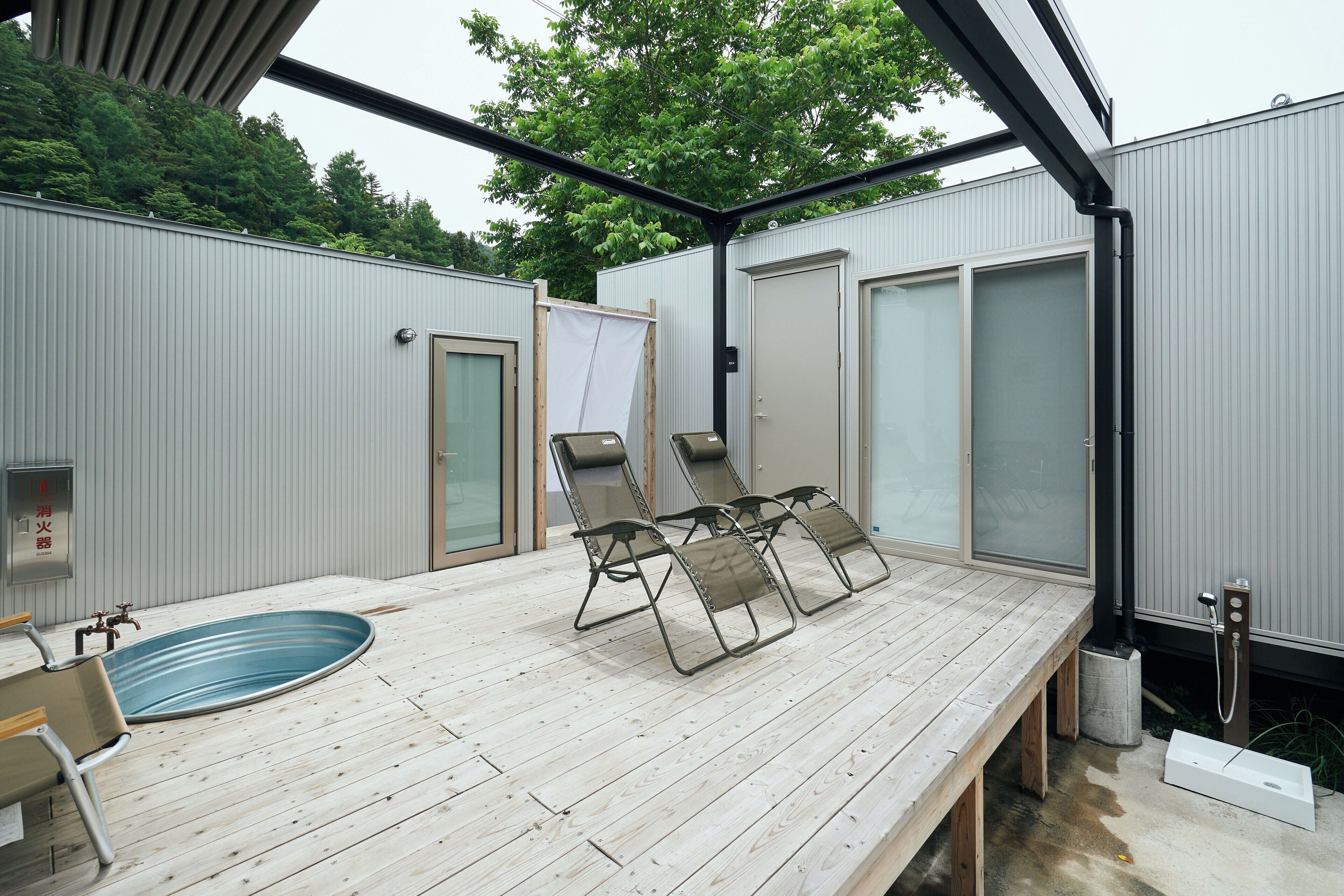 スイート ペット ヴィラ (サウナ) | テラス / パティオ