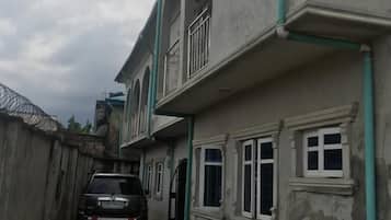 Fassade der Unterkunft